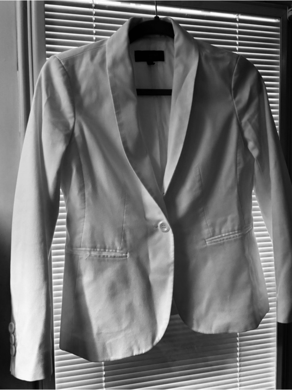 Talbot’s Tailored White Women's Blazer - Single Button 2P
